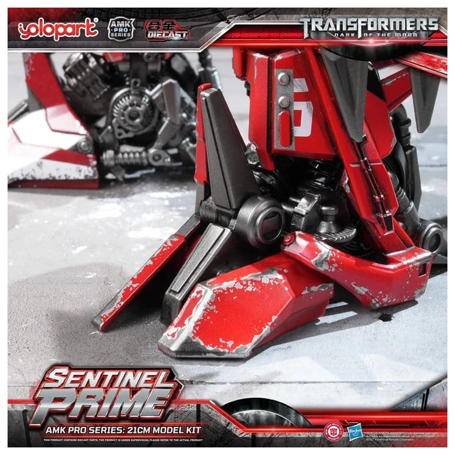 Transformers: Dark of the Moon AMK PRO Series Plastikový model Sentinel Prime 21 cm produktová fotografia