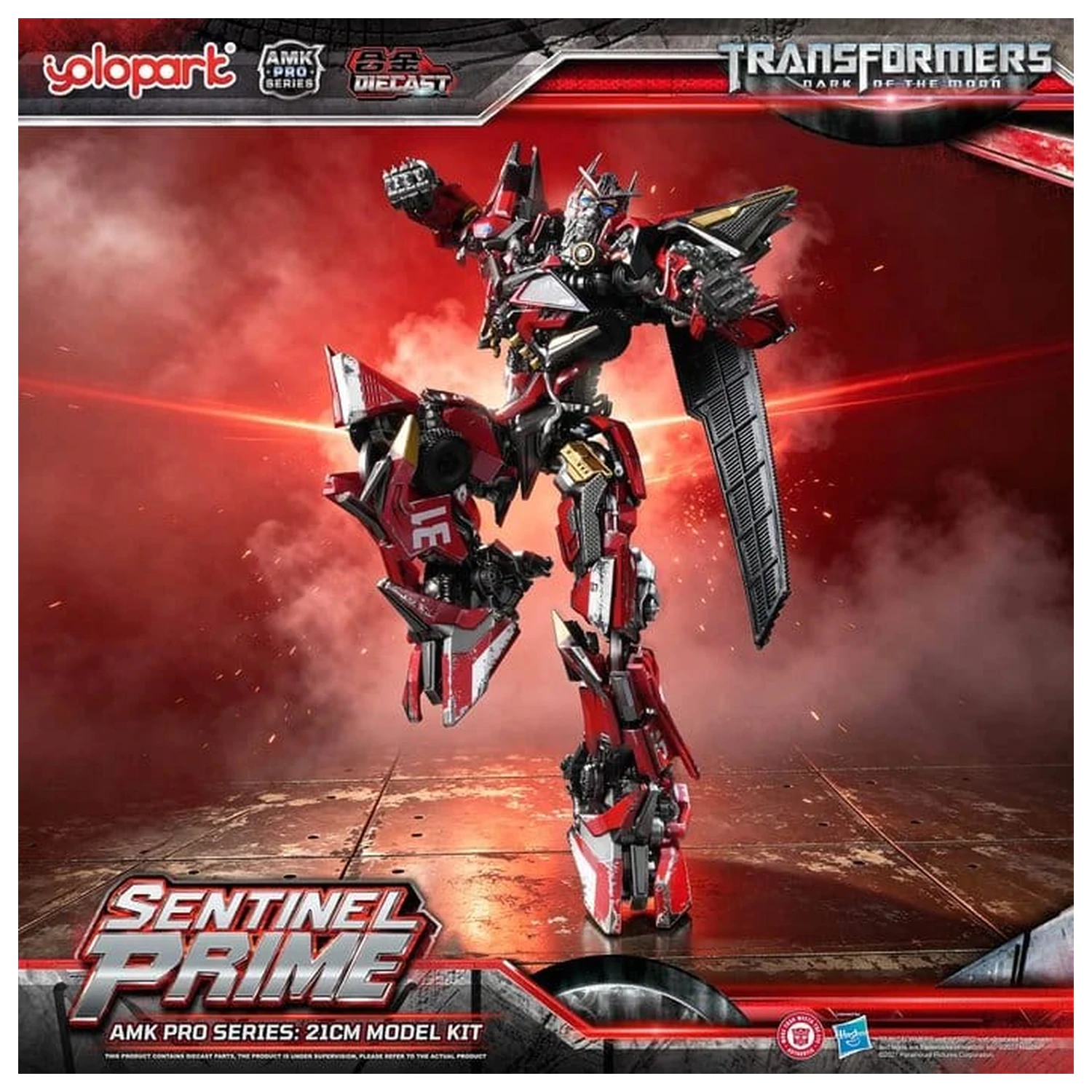 Transformers: Dark of the Moon AMK PRO Series Plastikový model Sentinel Prime 21 cm produktová fotografia