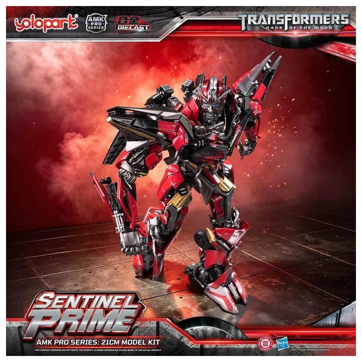 Transformers: Dark of the Moon AMK PRO Series Plastikový model Sentinel Prime 21 cm produktová fotografia