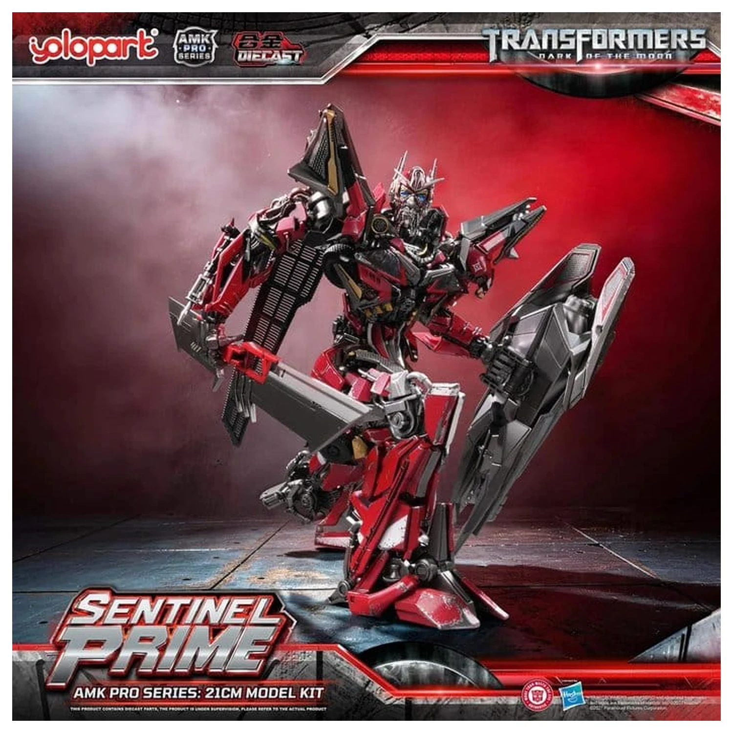 Transformers: Dark of the Moon AMK PRO Series Plastikový model Sentinel Prime 21 cm produktová fotografia