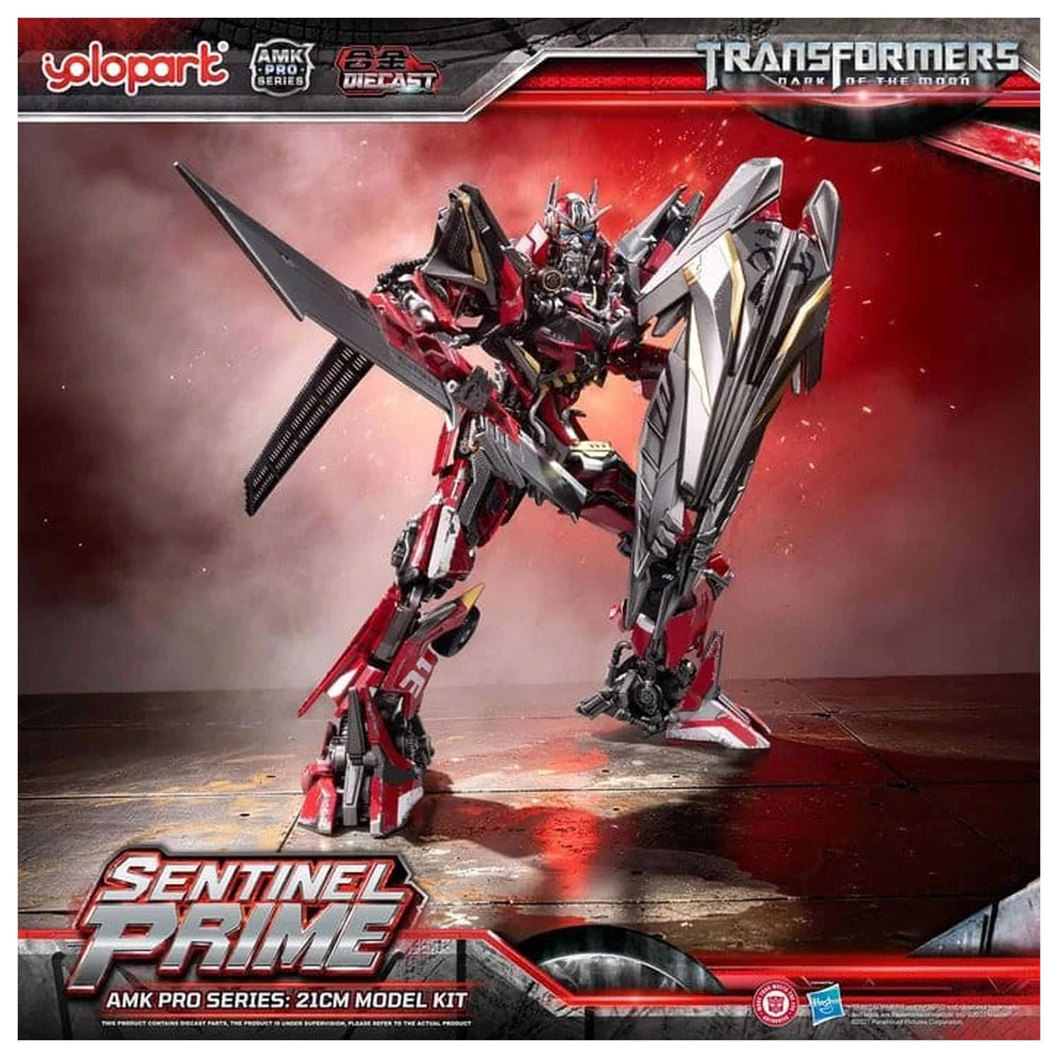 Transformers: Dark of the Moon AMK PRO Series Plastikový model Sentinel Prime 21 cm produktová fotografia