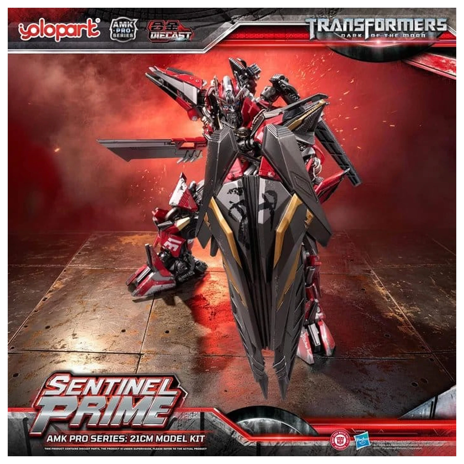 Transformers: Dark of the Moon AMK PRO Series Plastikový model Sentinel Prime 21 cm produktová fotografia