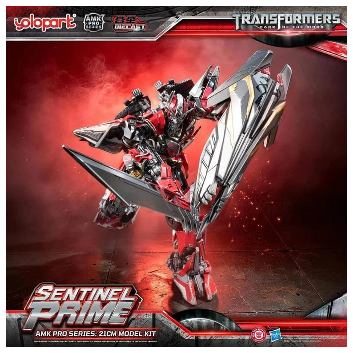 Transformers: Dark of the Moon AMK PRO Series Plastikový model Sentinel Prime 21 cm produktová fotografia