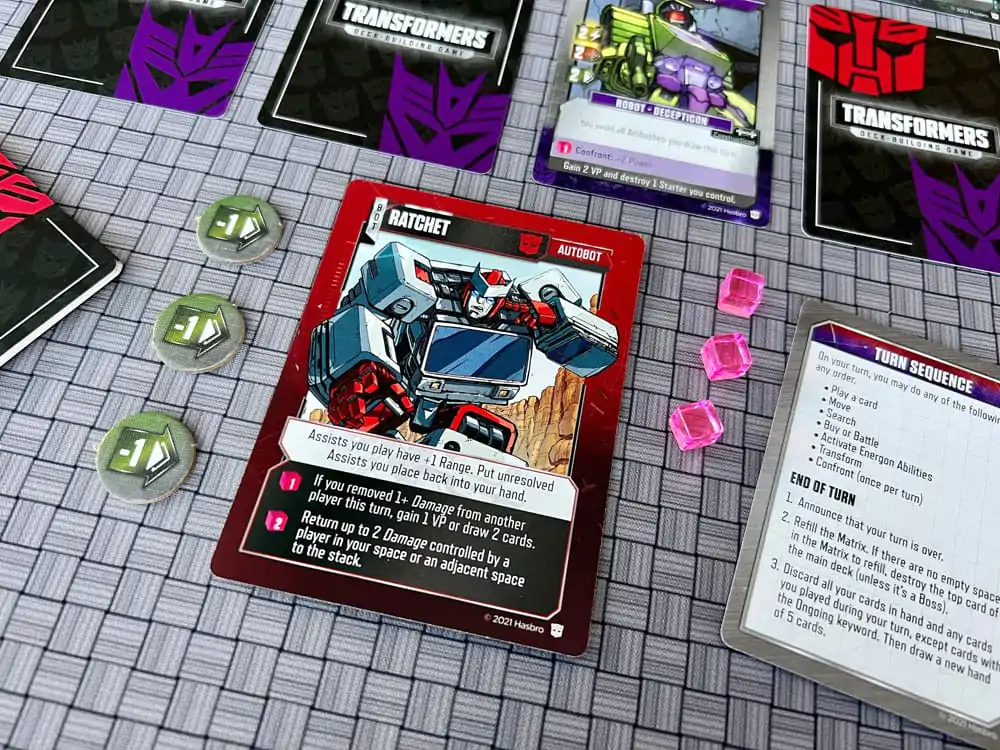 Kartová hra Transformers Deck-Building *Anglická verzia* produktová fotografia