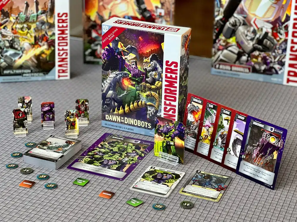 Transformers kartová hra Deck-Building Dawn of the Dinobots Expansion *Anglická verzia* produktová fotografia