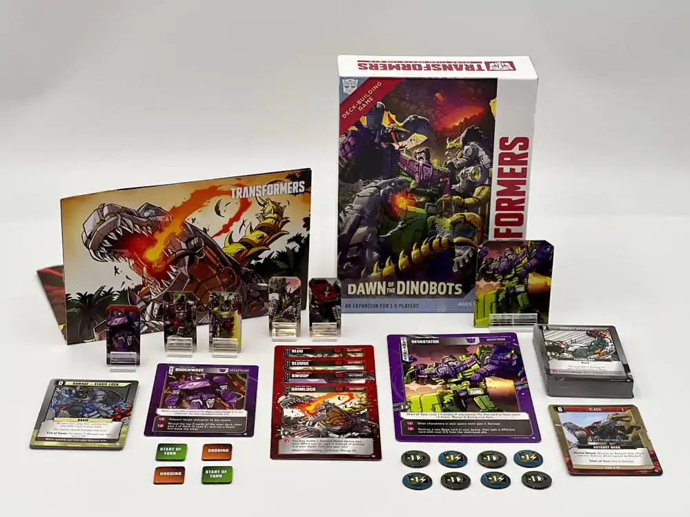 Transformers kartová hra Deck-Building Dawn of the Dinobots Expansion *Anglická verzia* produktová fotografia