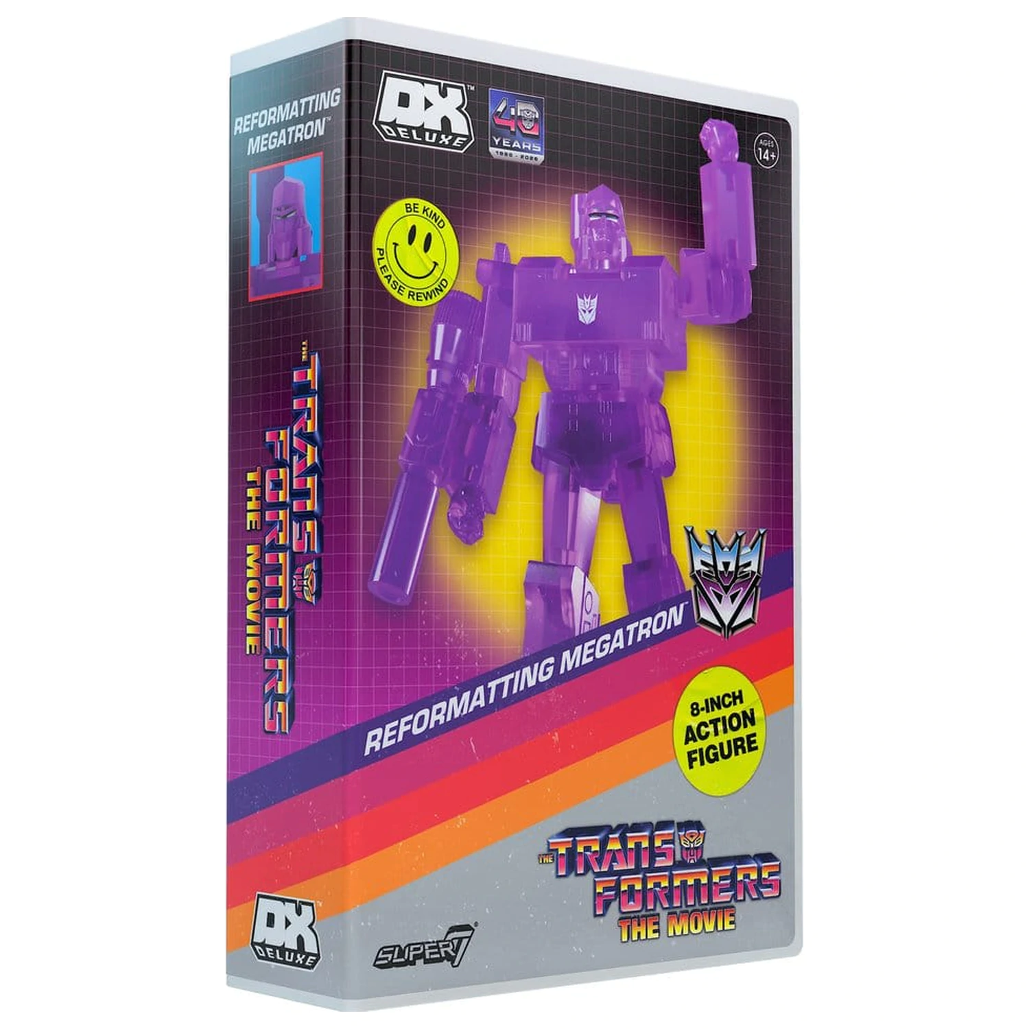 Transformers Deluxe akčná figúrka vlna 02 Reformatting Megatron (VHS, The Movie) produktová fotografia