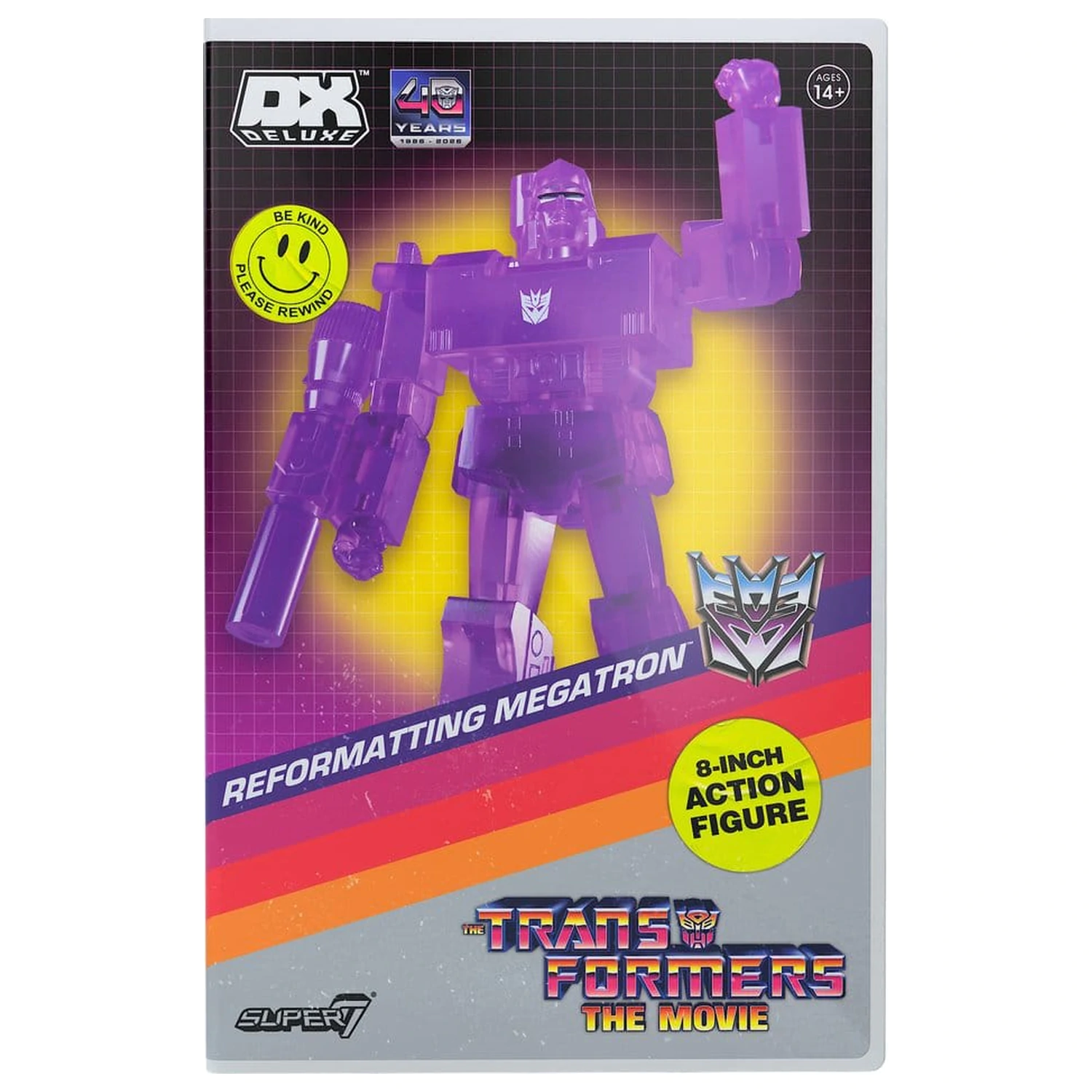 Transformers Deluxe akčná figúrka vlna 02 Reformatting Megatron (VHS, The Movie) produktová fotografia