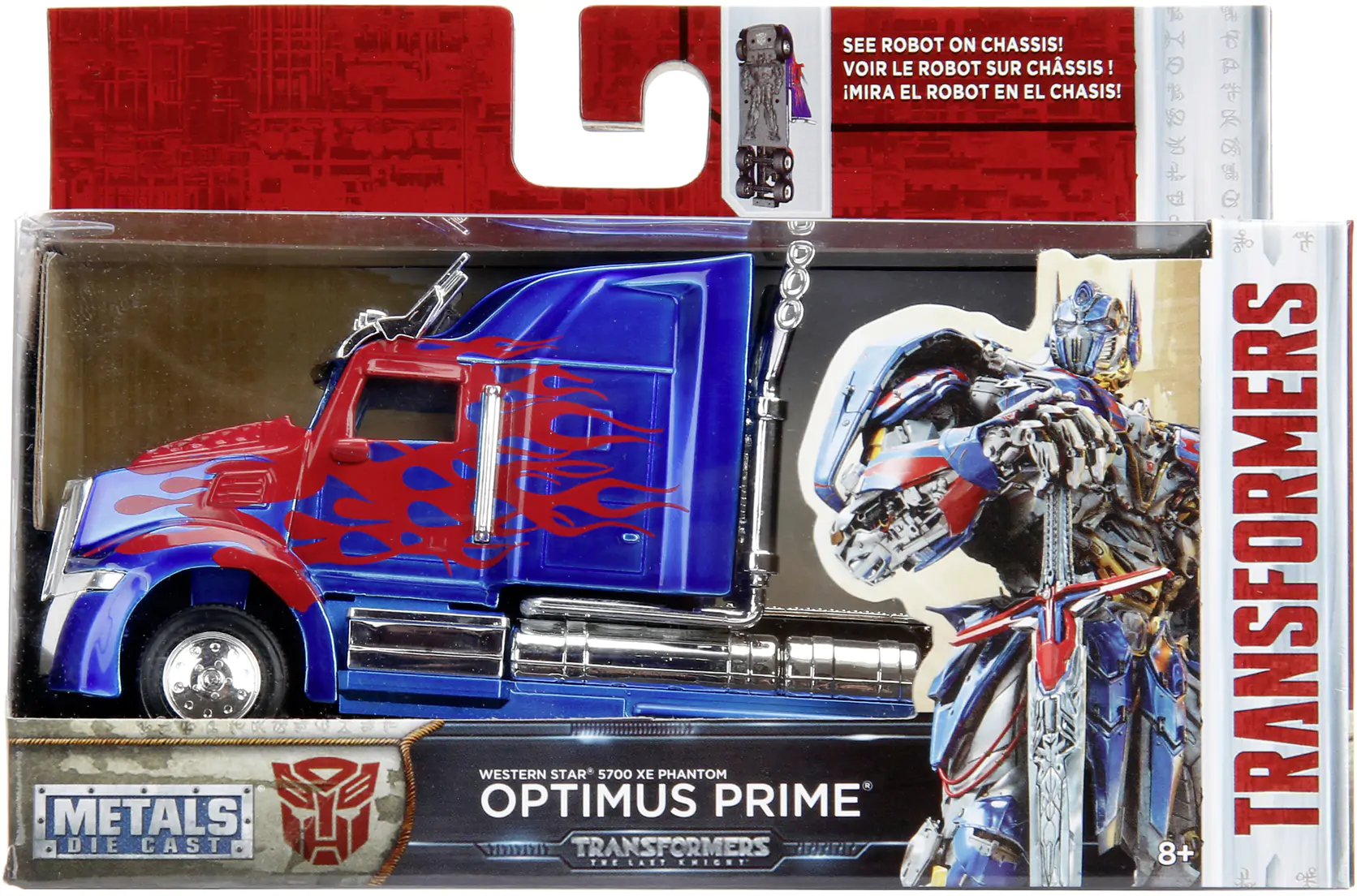 Transformers Odlievaný model 1/32 T5 Optimus Prime termékfotó