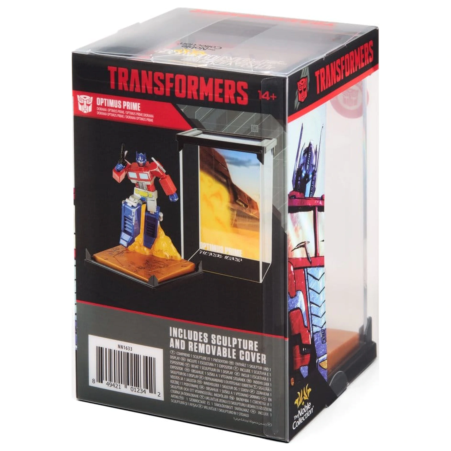Transformers Diorama Optimus Prime 18 cm produktová fotografia