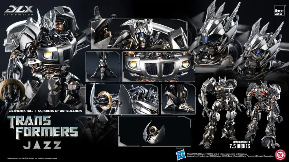 Transformers DLX Akčná figúrka 1/6 Jazz 19 cm produktová fotografia