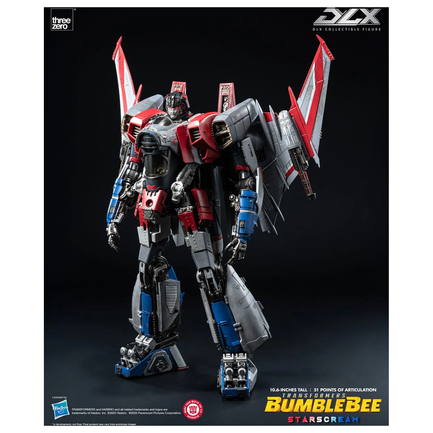 Transformers DLX akčná figúrka Starscream Bumblebee 27 cm produktová fotografia