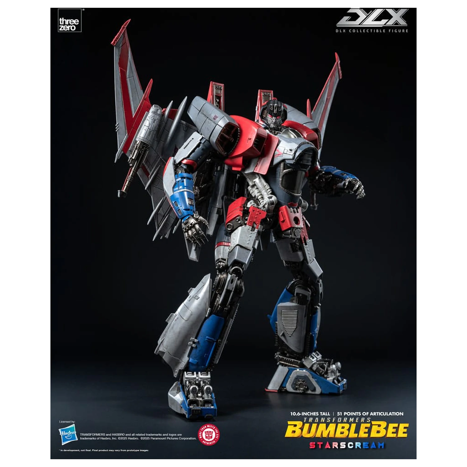 Transformers DLX akčná figúrka Starscream Bumblebee 27 cm produktová fotografia