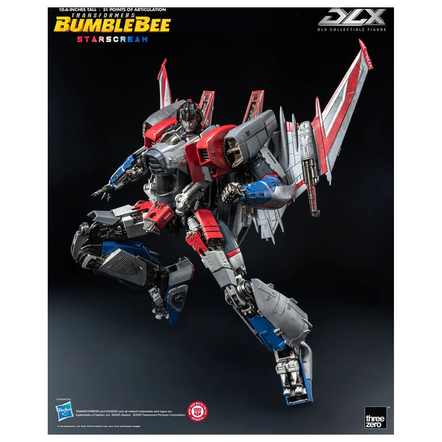 Transformers DLX akčná figúrka Starscream Bumblebee 27 cm produktová fotografia