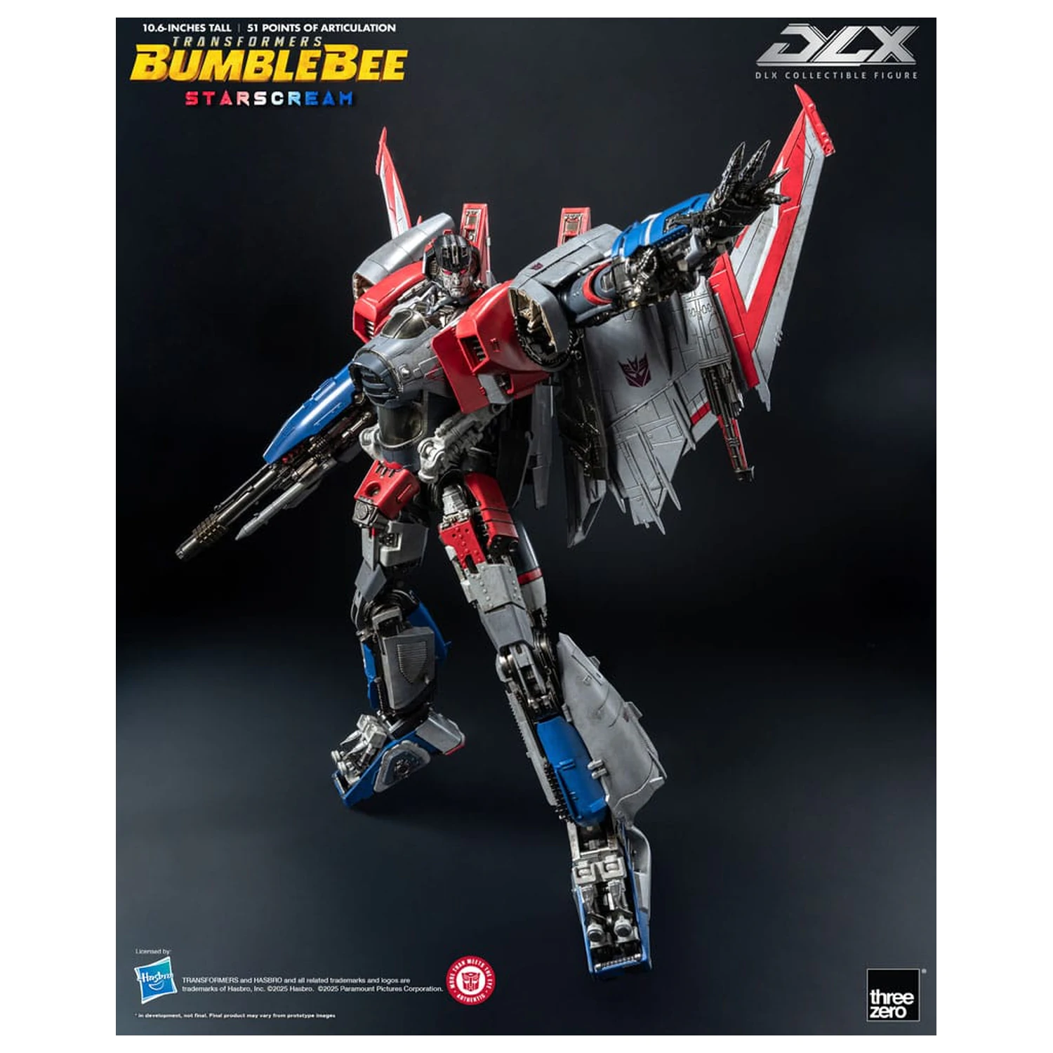 Transformers DLX akčná figúrka Starscream Bumblebee 27 cm produktová fotografia