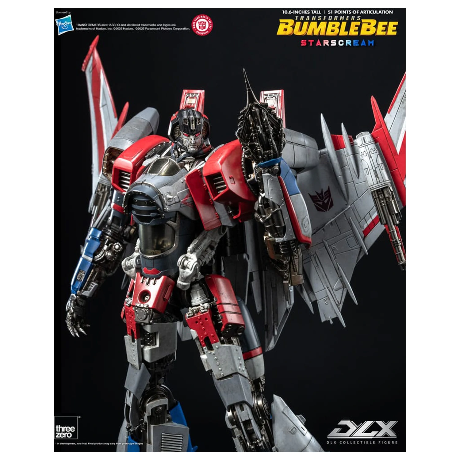 Transformers DLX akčná figúrka Starscream Bumblebee 27 cm produktová fotografia