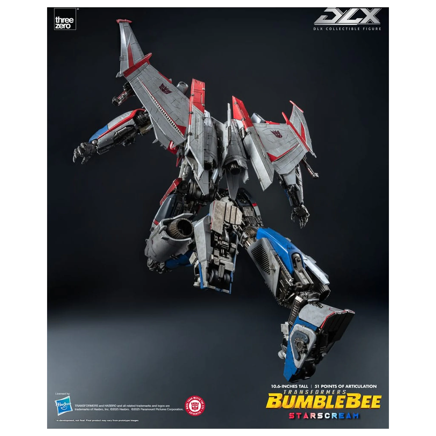 Transformers DLX akčná figúrka Starscream Bumblebee 27 cm produktová fotografia