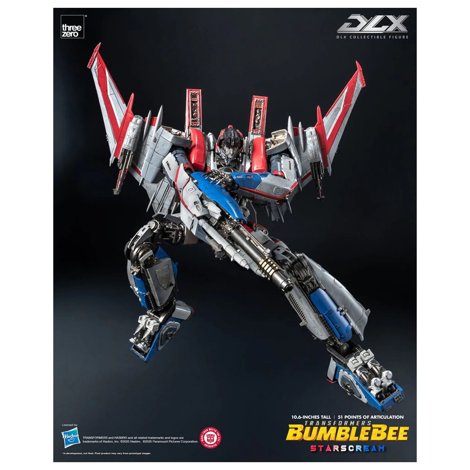 Transformers DLX akčná figúrka Starscream Bumblebee 27 cm produktová fotografia