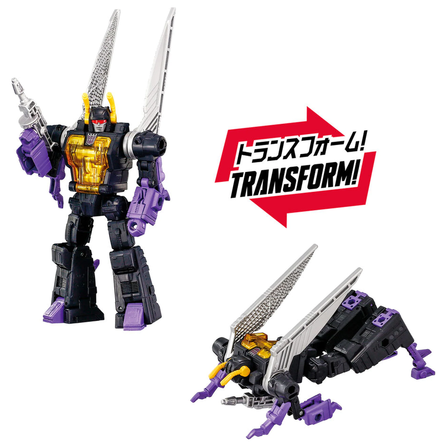 Transformers Dramatic Capture Series Decepticons Part 2 figúrka produktová fotografia