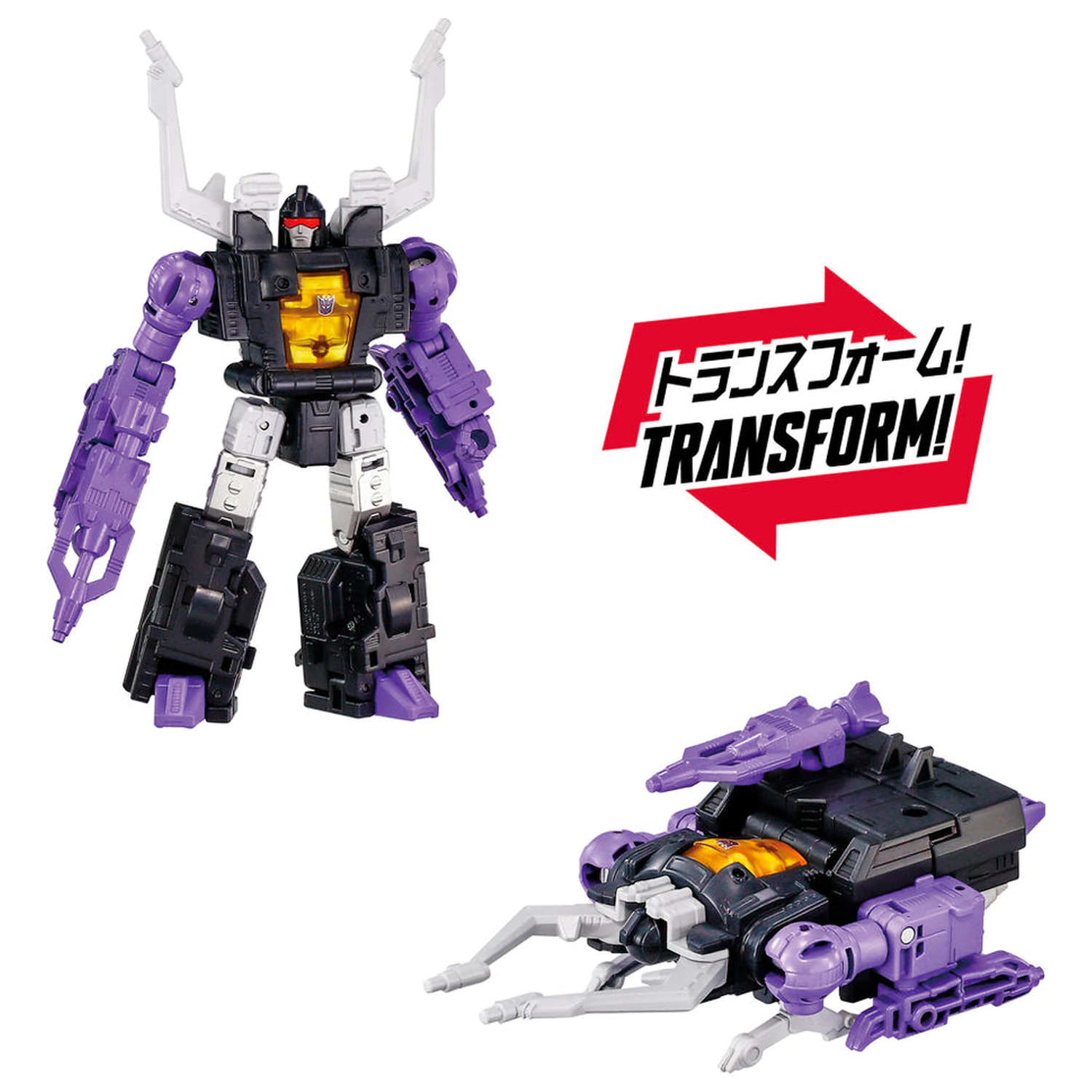 Transformers Dramatic Capture Series Decepticons Part 2 figúrka produktová fotografia