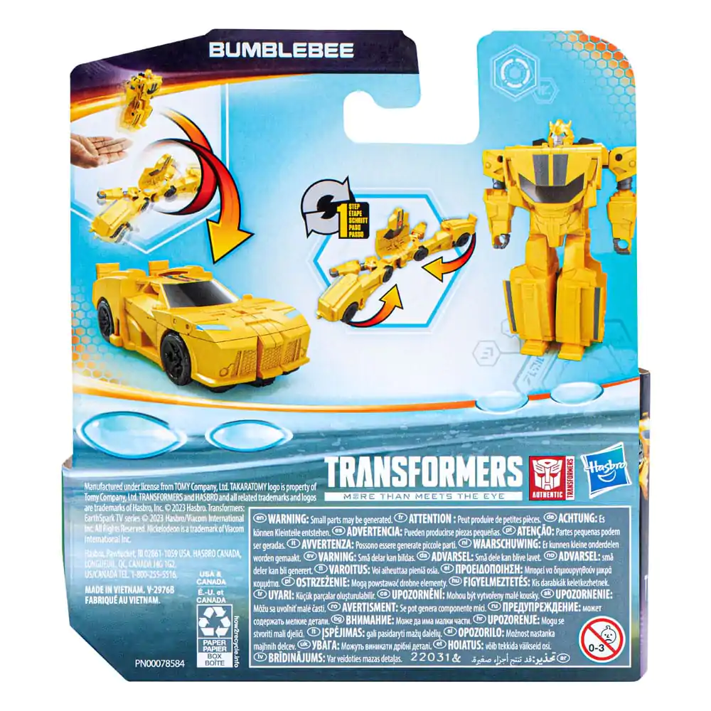 Transformers EarthSpark 1-Step Flip Changer akčná figúrka Bumblebee 10 cm produktová fotografia