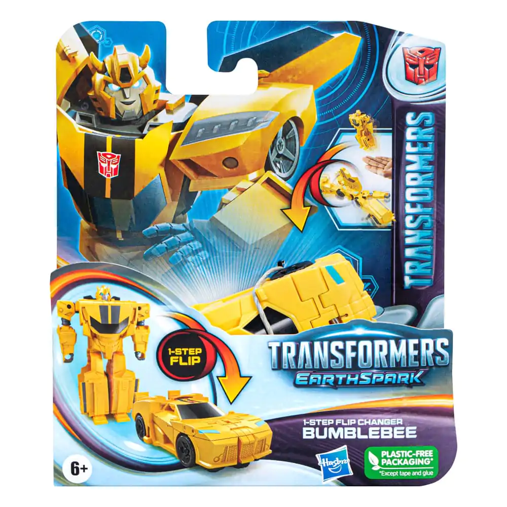 Transformers EarthSpark 1-Step Flip Changer akčná figúrka Bumblebee 10 cm produktová fotografia