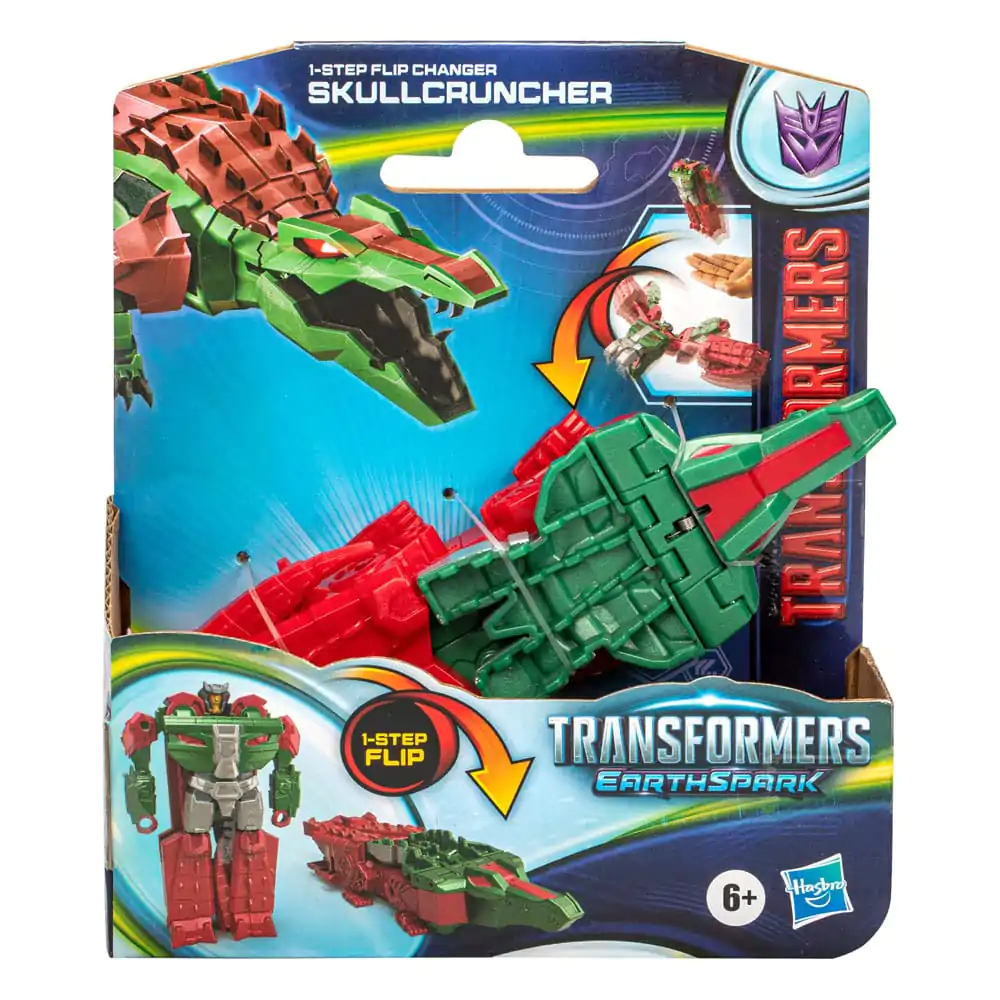 Transformers EarthSpark 1-Step Flip Changer akčná figúrka Skullcruncher 10 cm produktová fotografia