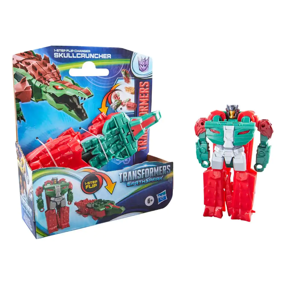 Transformers EarthSpark 1-Step Flip Changer akčná figúrka Skullcruncher 10 cm produktová fotografia