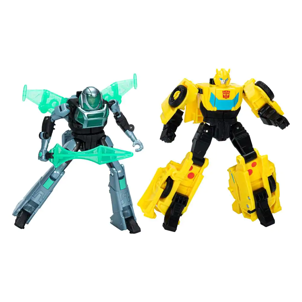 Transformers EarthSpark Cyber Combiner Action Figurka 2-es csomag Bumblebee &amp; Mo Malto 13 cm termékfotó