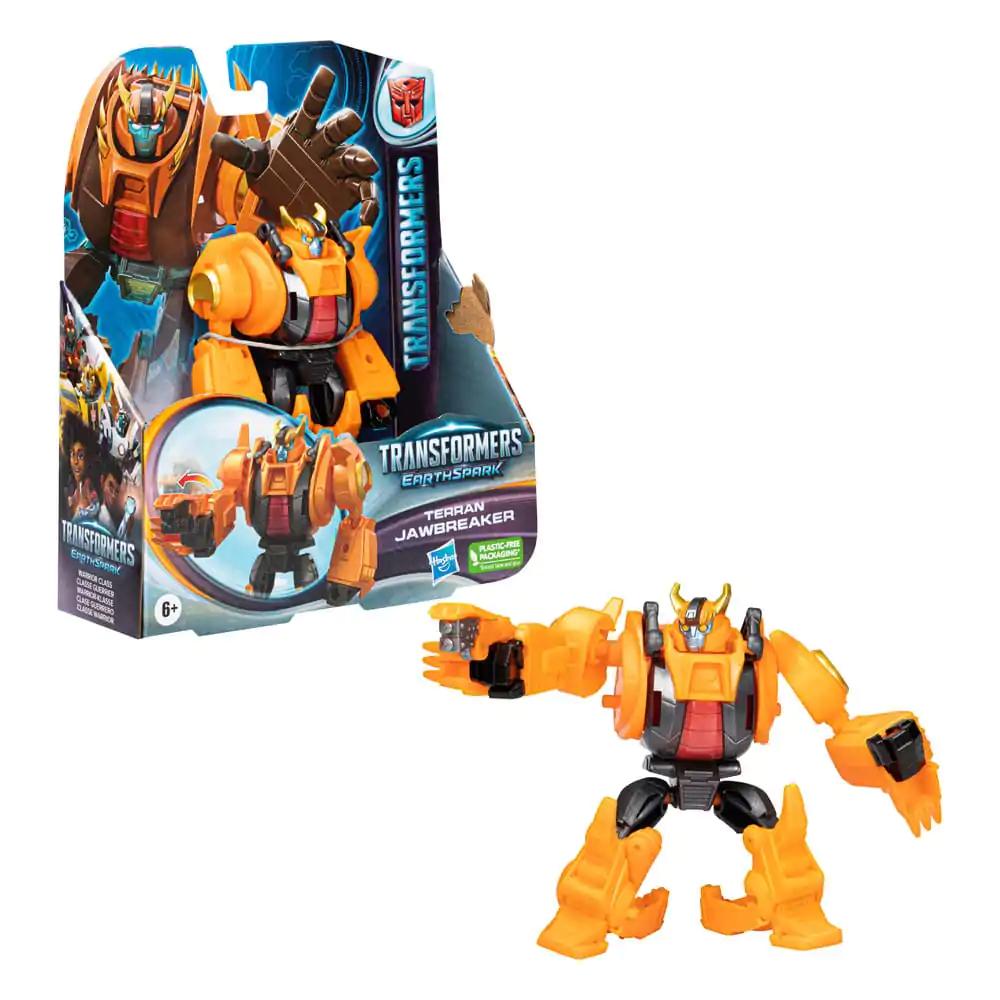 Transformers EarthSpark Warrior Class akčná figúrka Terran Jawbreaker 13 cm produktová fotografia