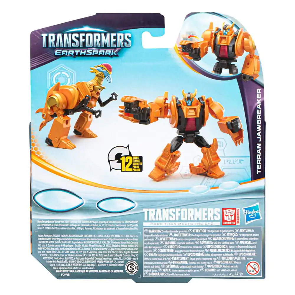Transformers EarthSpark Warrior Class akčná figúrka Terran Jawbreaker 13 cm produktová fotografia