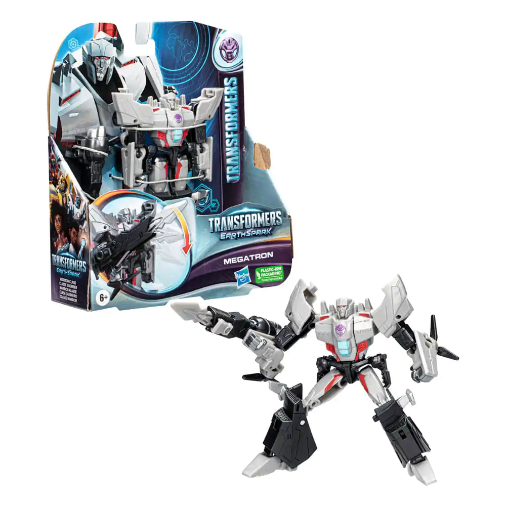 Transformers EarthSpark Warrior Class Akčná figúrka Megatron 13 cm produktová fotografia