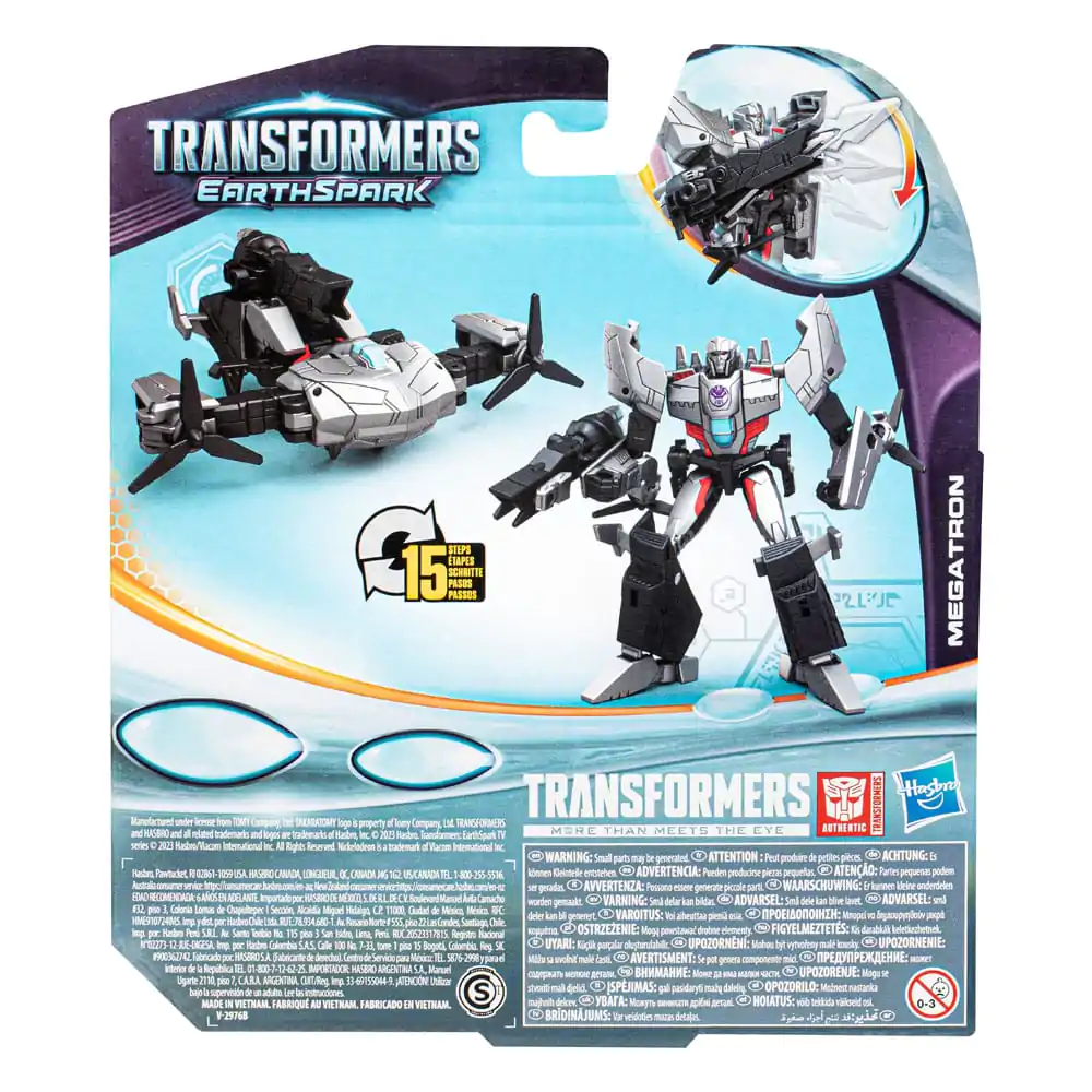 Transformers EarthSpark Warrior Class Akčná figúrka Megatron 13 cm produktová fotografia