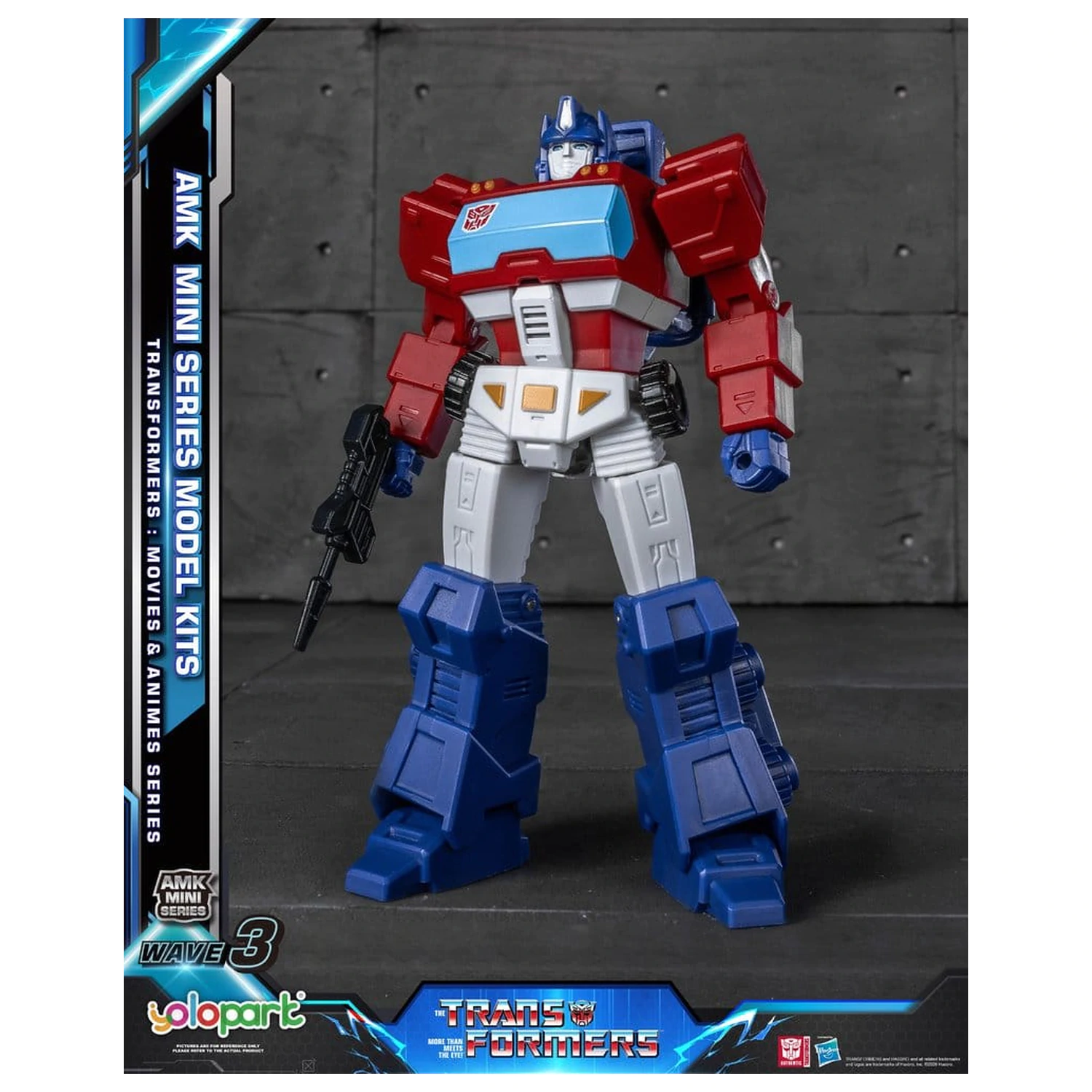 Transformers Generation One AMK Mini Series Plastic Model Kit Wave 3 Orion Pax IDW 11 cm produktová fotografia