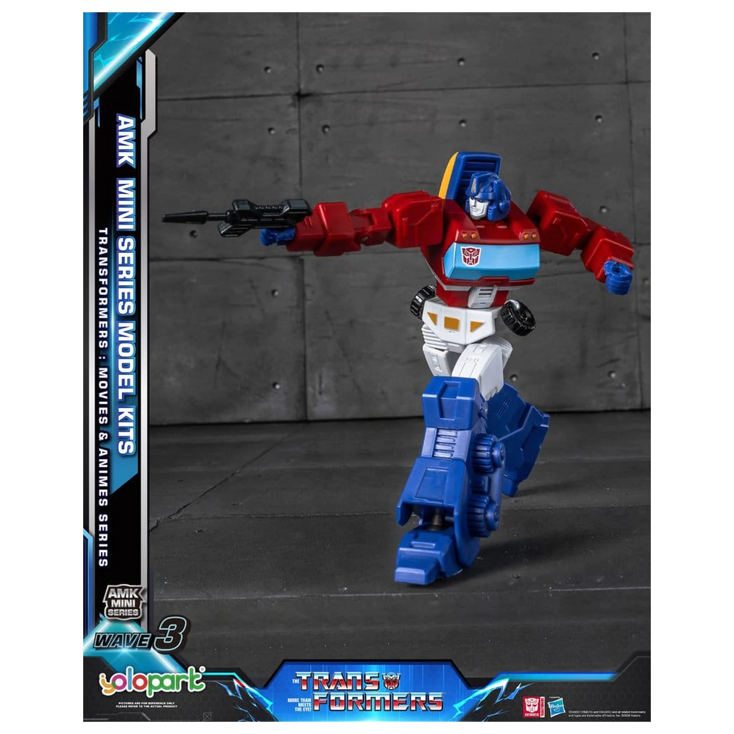 Transformers Generation One AMK Mini Series Plastic Model Kit Wave 3 Orion Pax IDW 11 cm produktová fotografia
