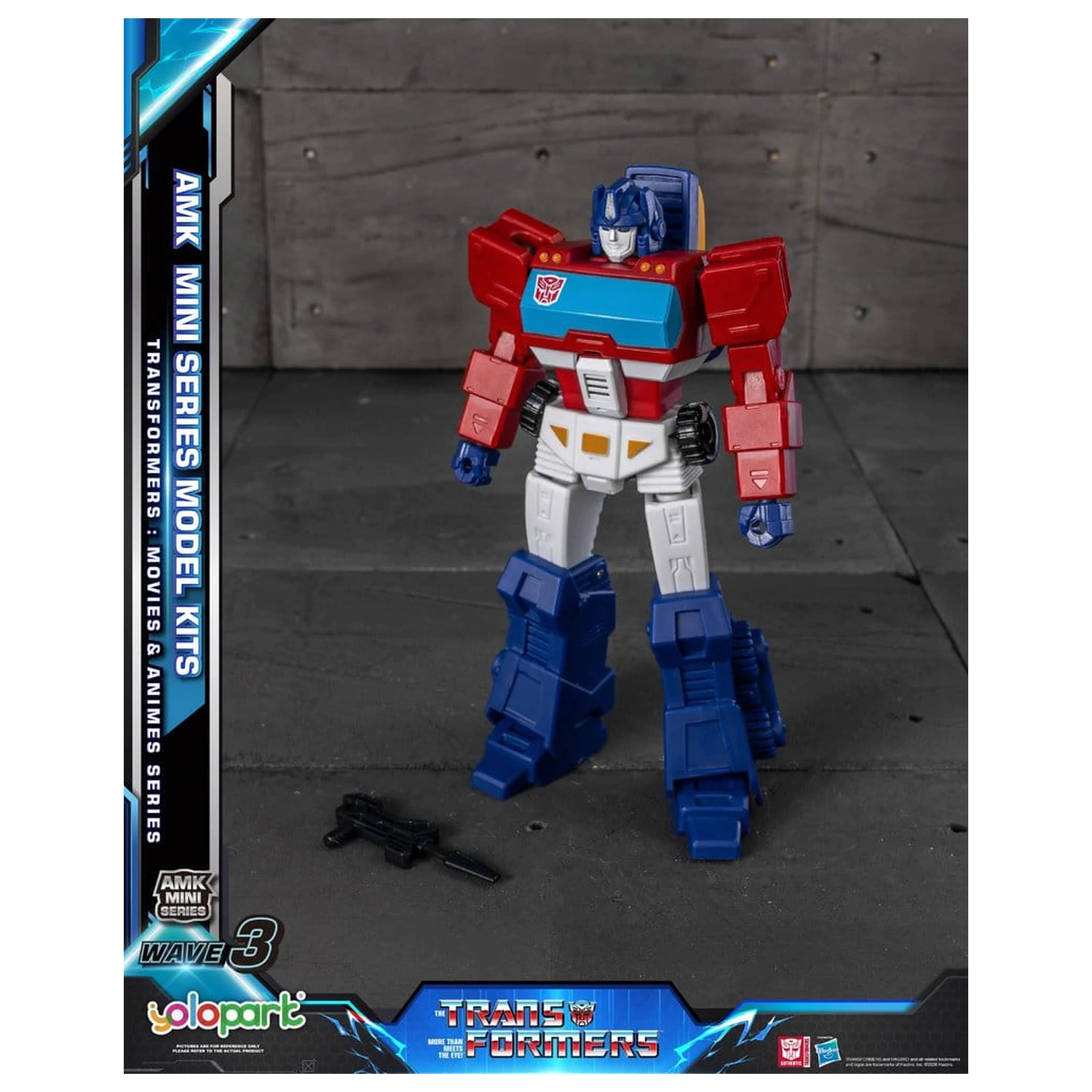 Transformers Generation One AMK Mini Series Plastic Model Kit Wave 3 Orion Pax IDW 11 cm produktová fotografia