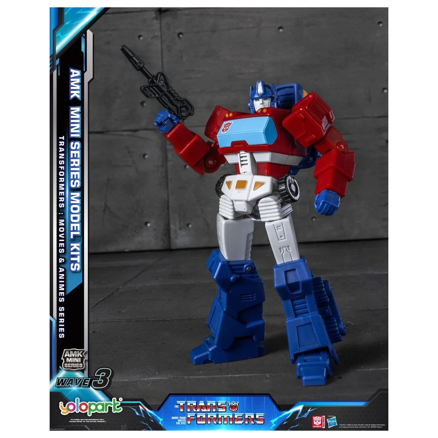 Transformers Generation One AMK Mini Series Plastic Model Kit Wave 3 Orion Pax IDW 11 cm produktová fotografia