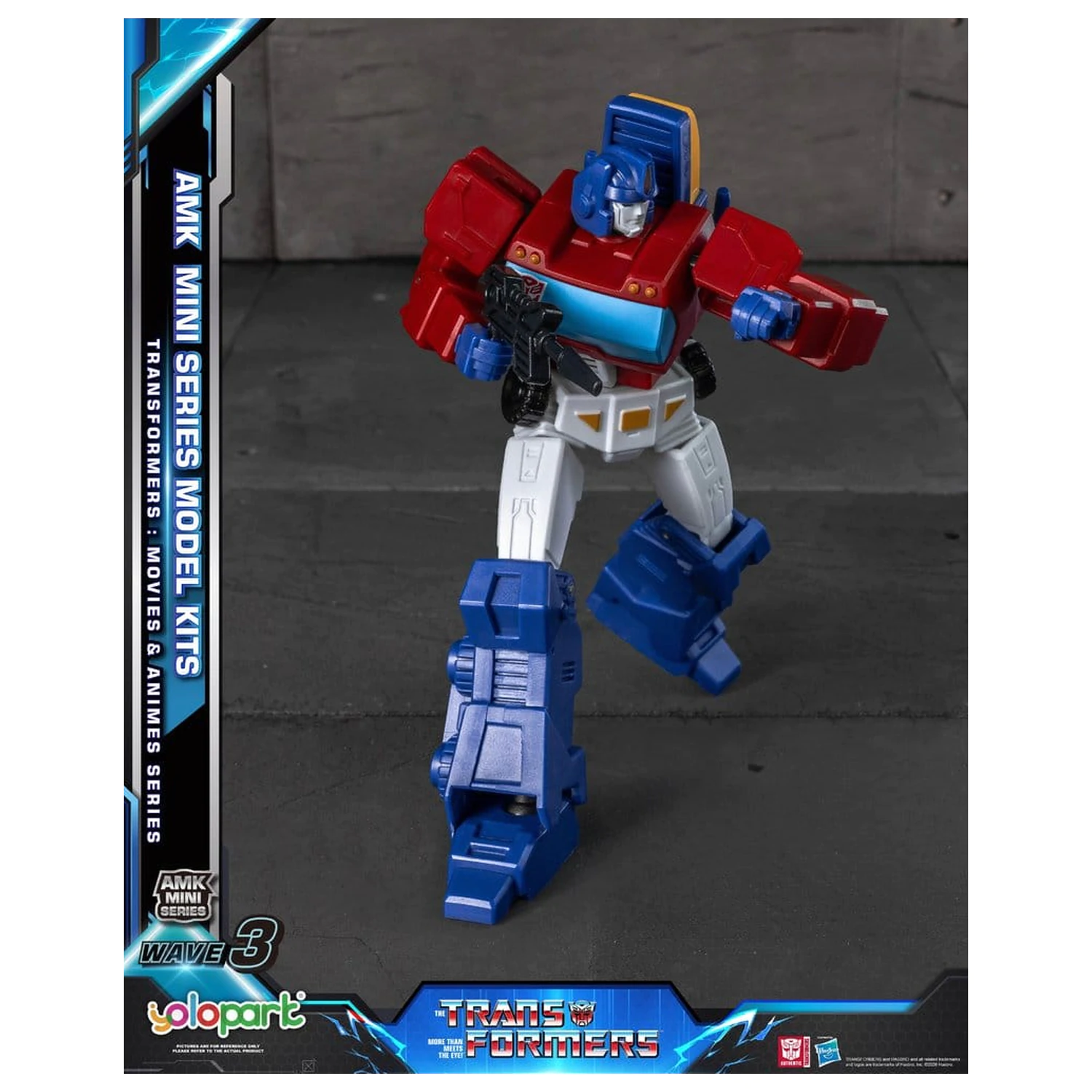 Transformers Generation One AMK Mini Series Plastic Model Kit Wave 3 Orion Pax IDW 11 cm produktová fotografia