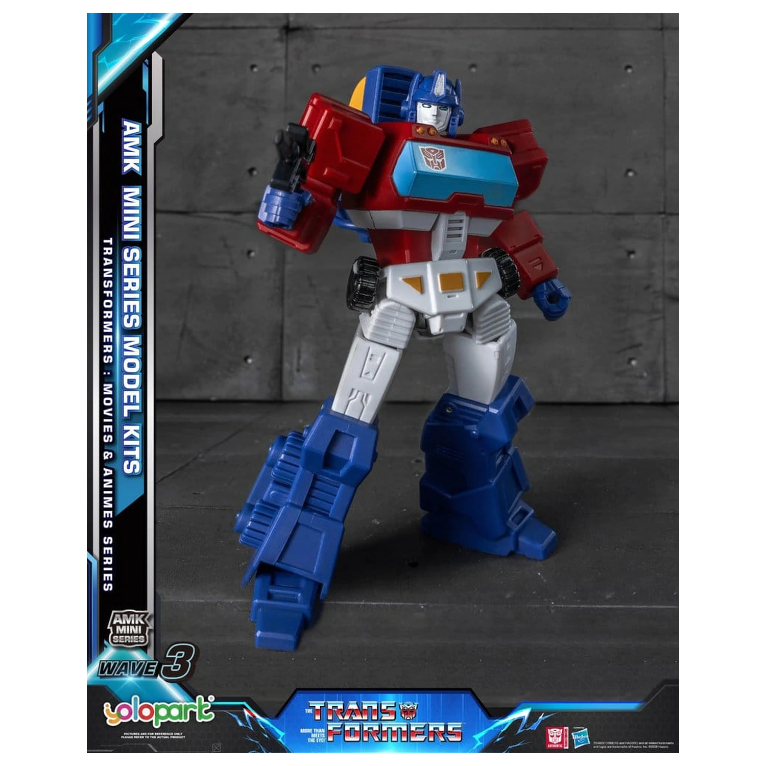 Transformers Generation One AMK Mini Series Plastic Model Kit Wave 3 Orion Pax IDW 11 cm produktová fotografia