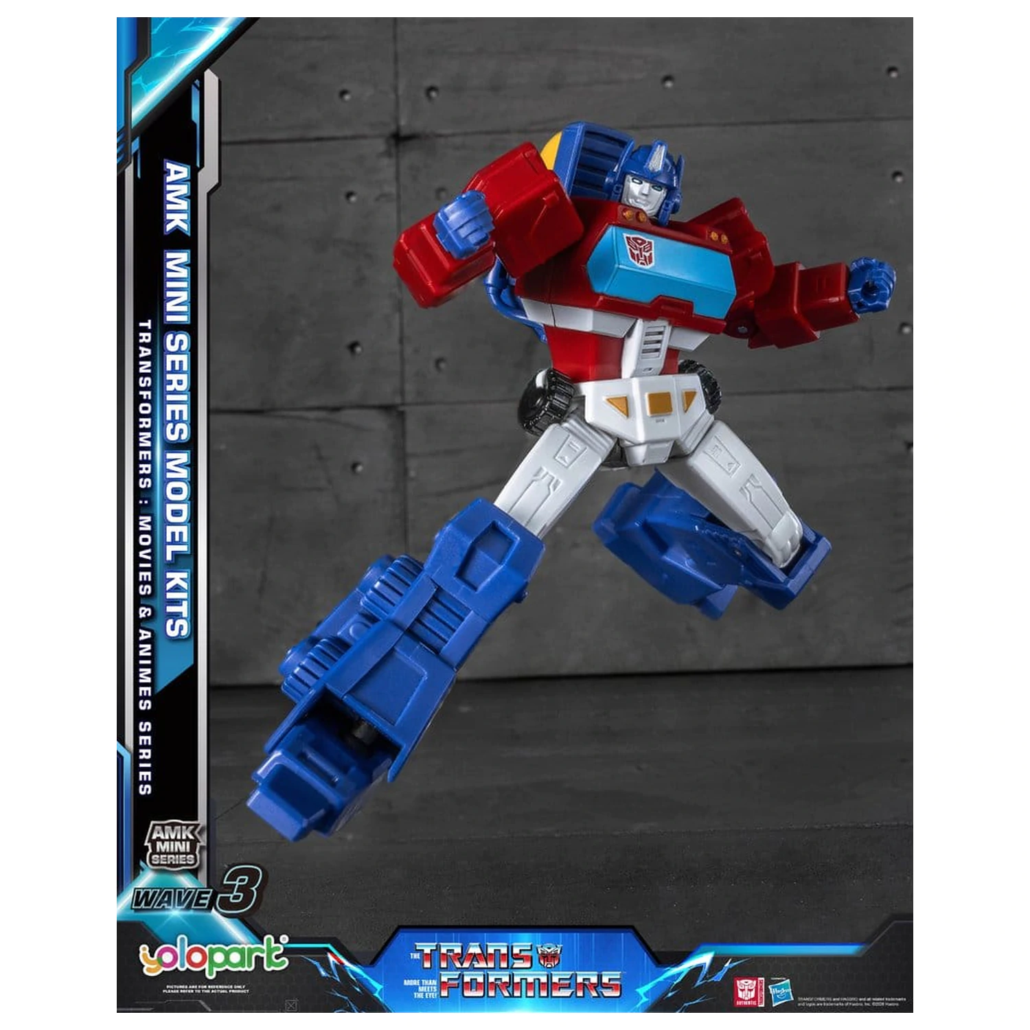 Transformers Generation One AMK Mini Series Plastic Model Kit Wave 3 Orion Pax IDW 11 cm produktová fotografia