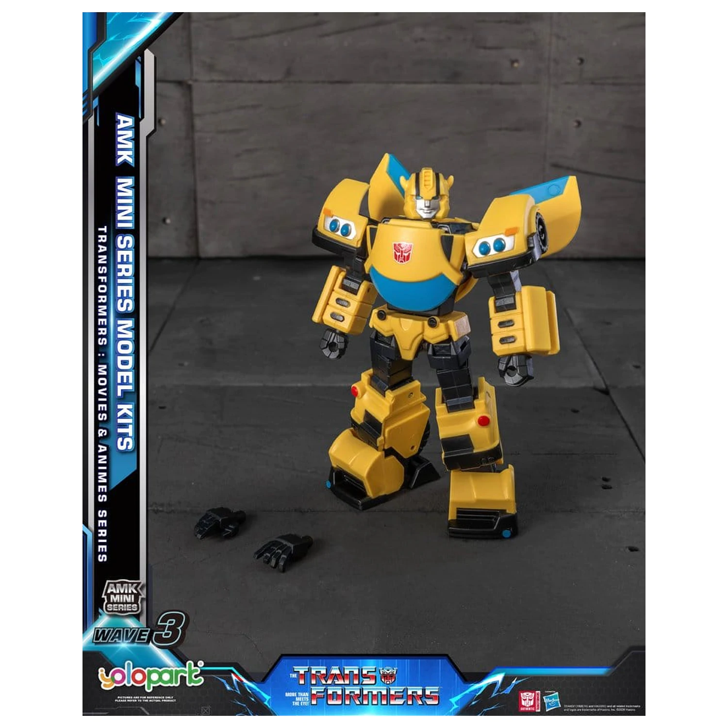 Transformers Generation One AMK Mini Series Plastic Model Kit Wave 3 Bumblebee IDW 11 cm produktová fotografia