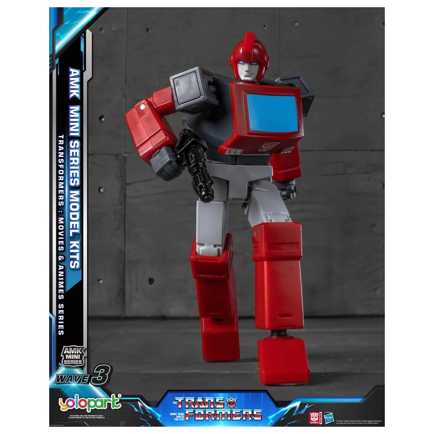 Transformers Generation One AMK Mini Series Plastic Model Kit Wave 3 Ironhide G1 11 cm produktová fotografia
