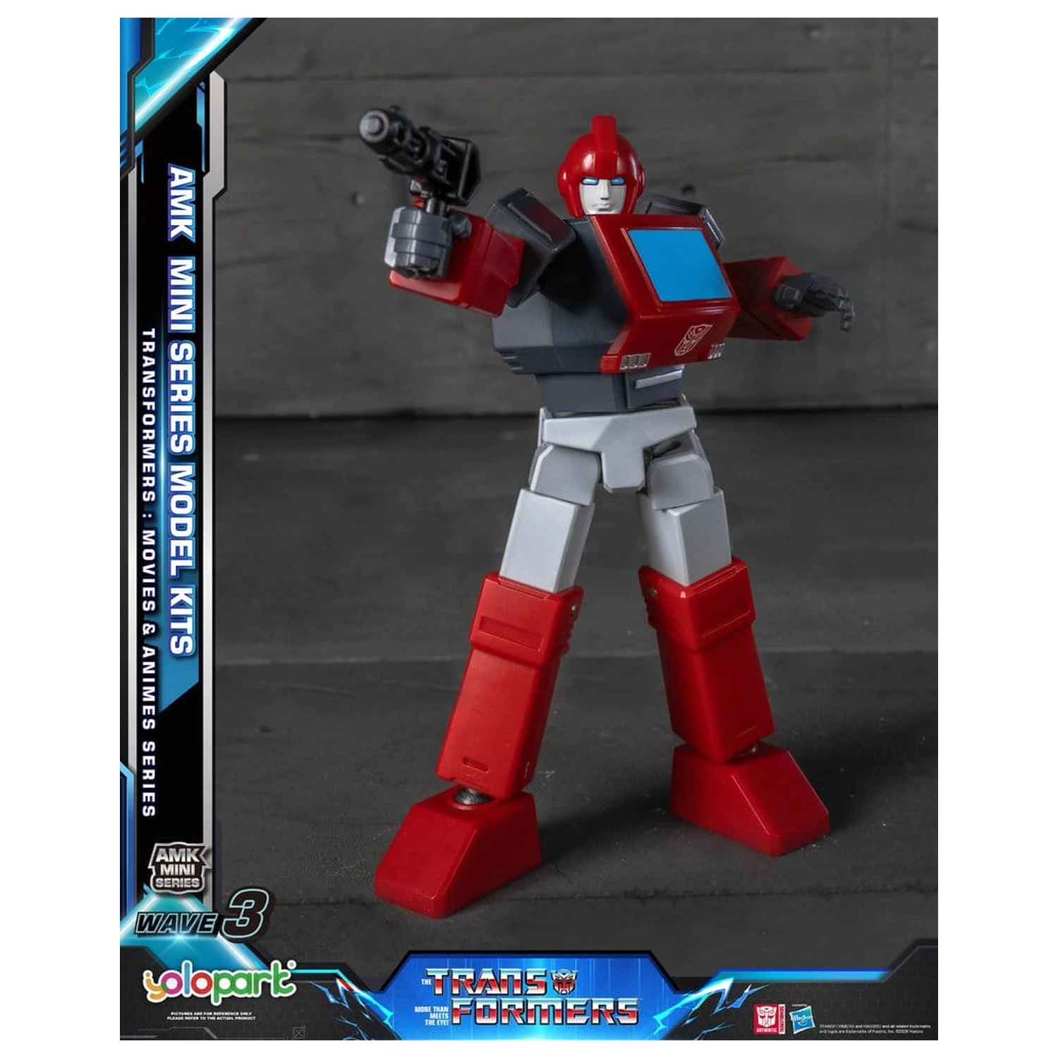 Transformers Generation One AMK Mini Series Plastic Model Kit Wave 3 Ironhide G1 11 cm produktová fotografia