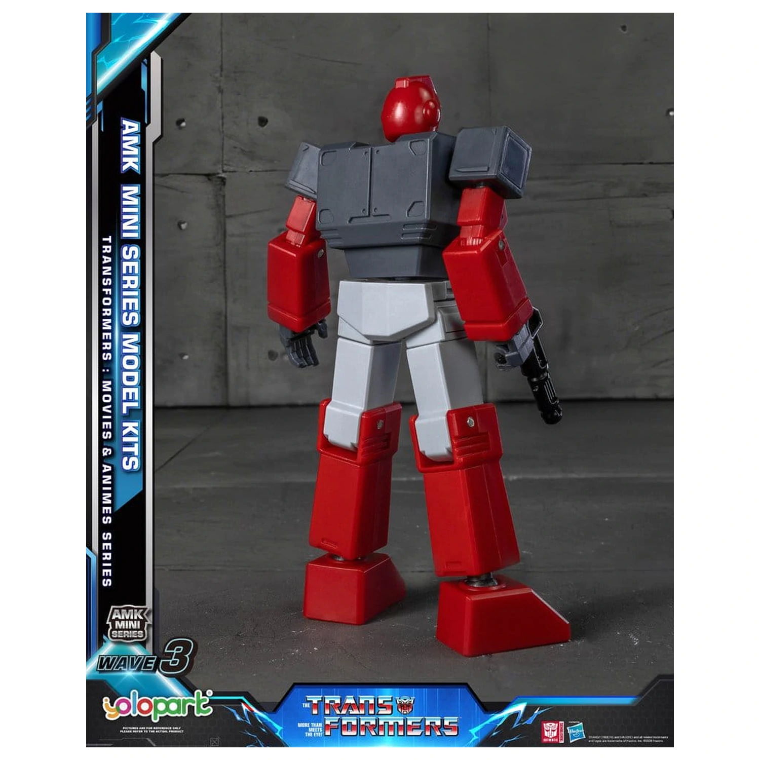 Transformers Generation One AMK Mini Series Plastic Model Kit Wave 3 Ironhide G1 11 cm produktová fotografia