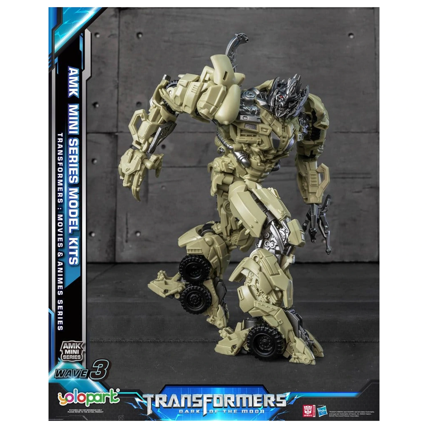 Transformers Generation One AMK Mini Series Plastic Model Kit Wave 3 Megatron TF 3 11 cm produktová fotografia
