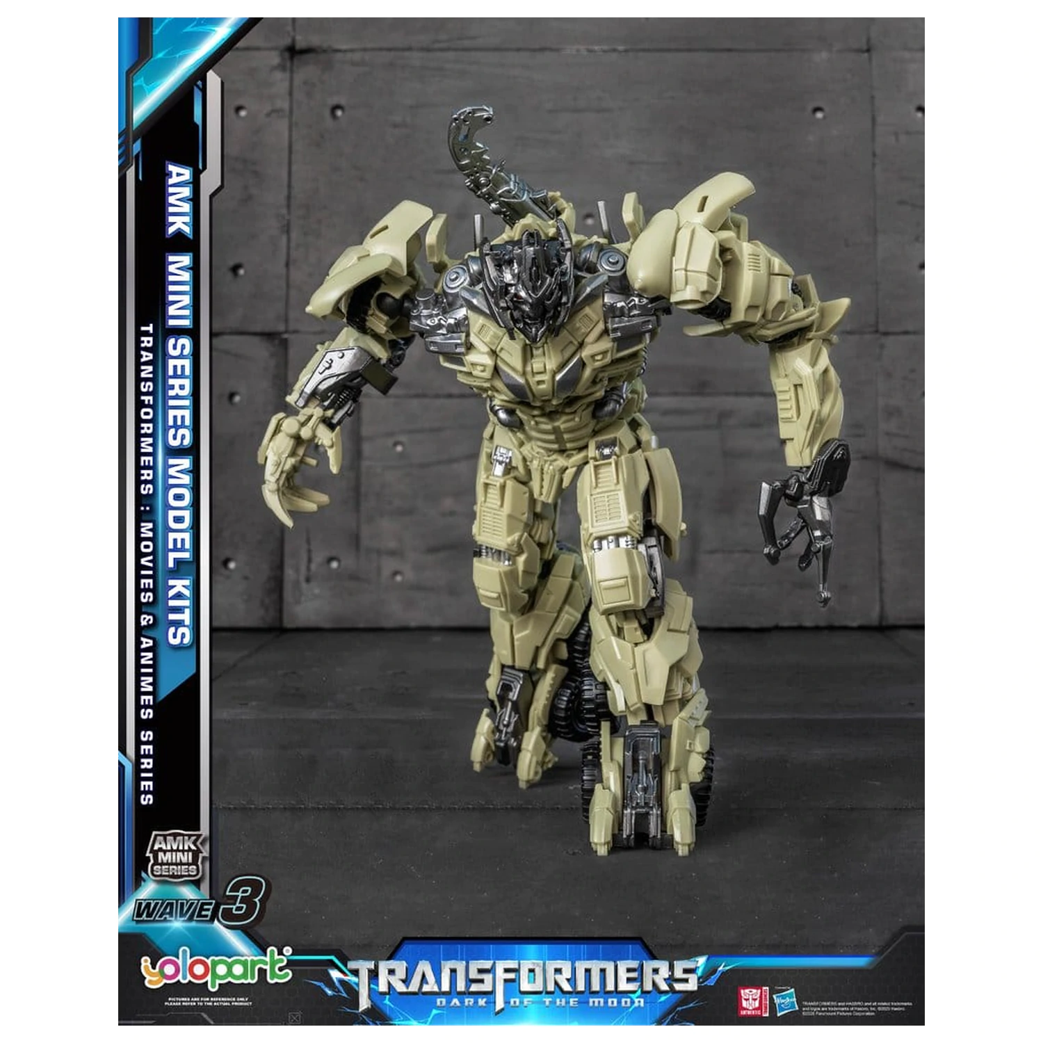 Transformers Generation One AMK Mini Series Plastic Model Kit Wave 3 Megatron TF 3 11 cm produktová fotografia