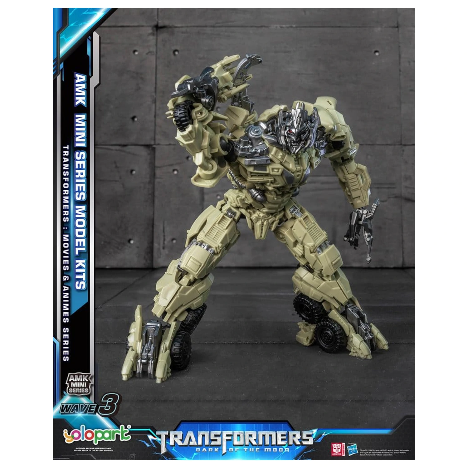 Transformers Generation One AMK Mini Series Plastic Model Kit Wave 3 Megatron TF 3 11 cm produktová fotografia