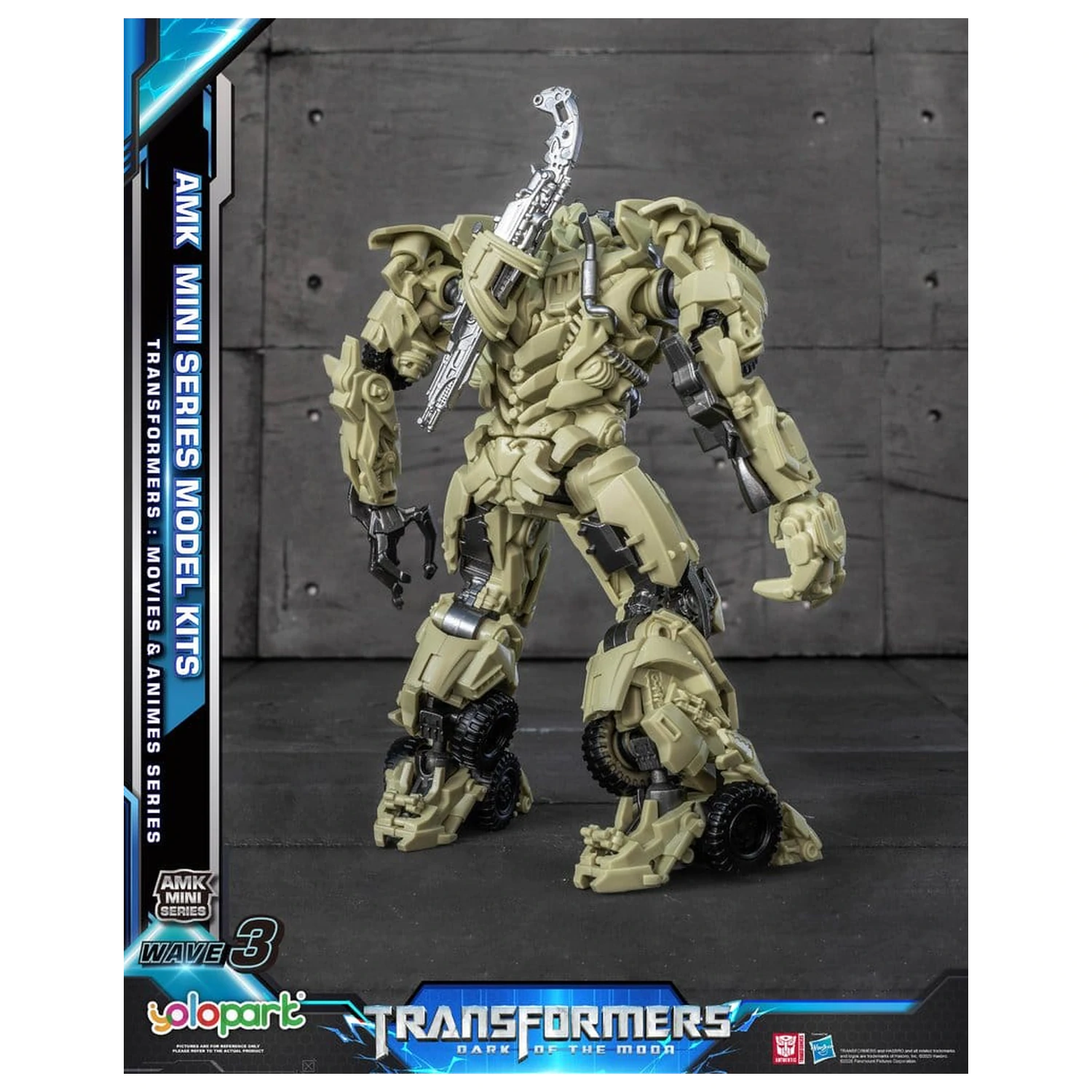 Transformers Generation One AMK Mini Series Plastic Model Kit Wave 3 Megatron TF 3 11 cm produktová fotografia