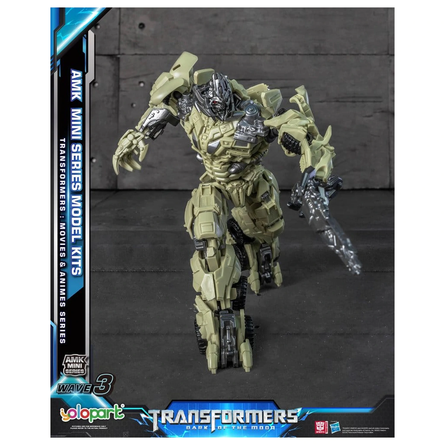 Transformers Generation One AMK Mini Series Plastic Model Kit Wave 3 Megatron TF 3 11 cm produktová fotografia