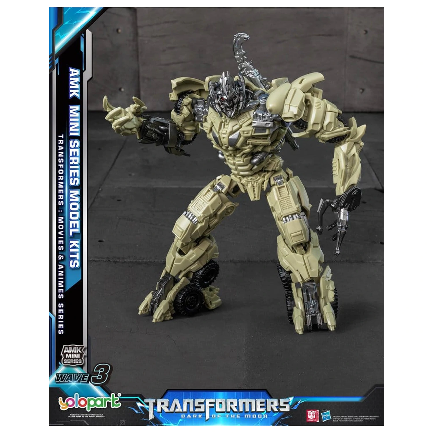 Transformers Generation One AMK Mini Series Plastic Model Kit Wave 3 Megatron TF 3 11 cm produktová fotografia